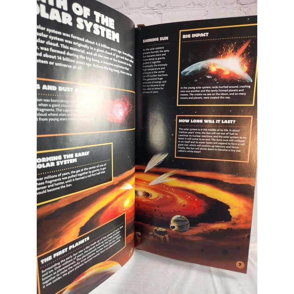Solar System Model and Book -Build the Model Science Learning Education NEW